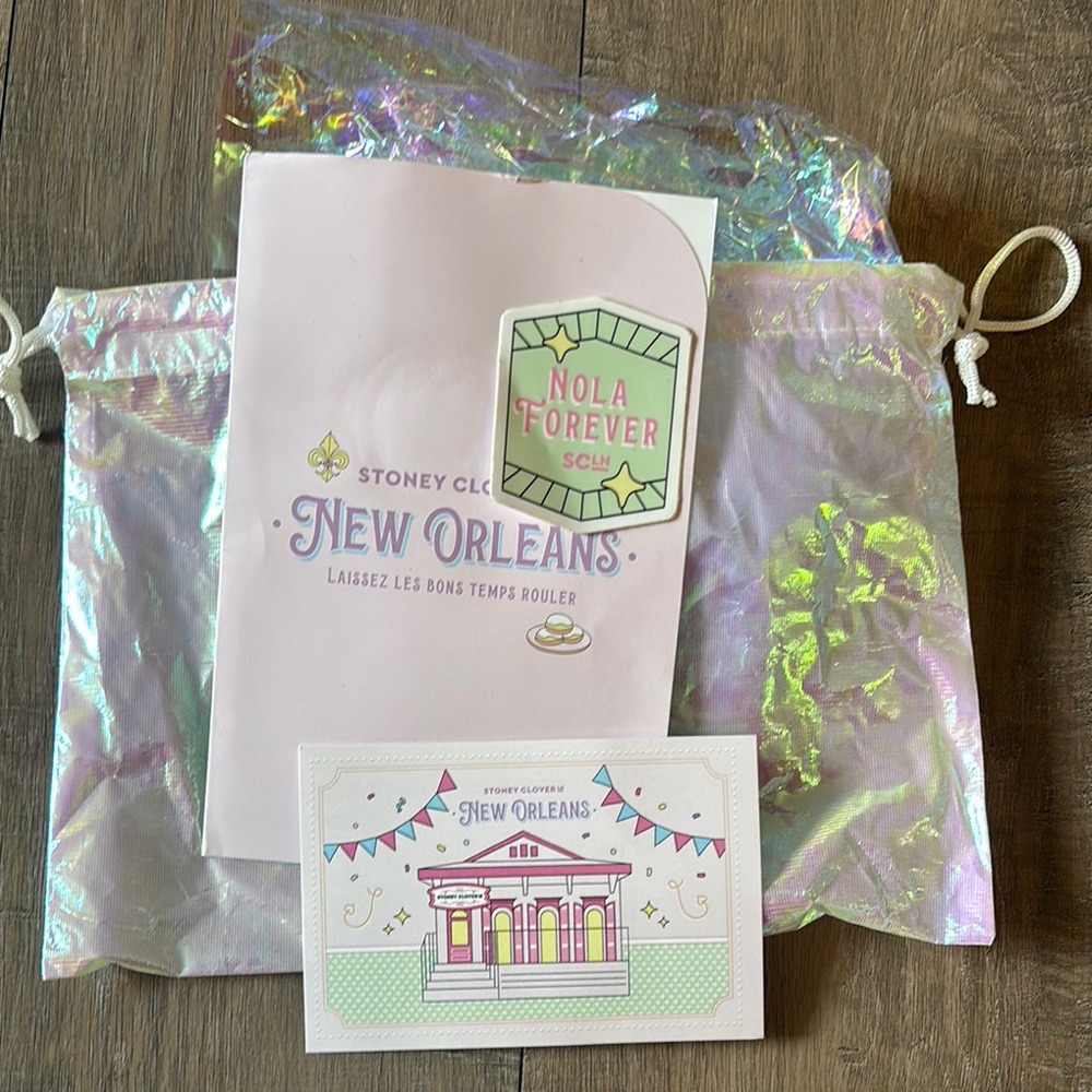 Stoney Clover Lane New Orleans Sticker Postcard